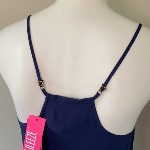 Lilly Pulitzer Dusk Lileeze Tank Top True Navy Camisole Sz XS NEW - Picture 7 of 12